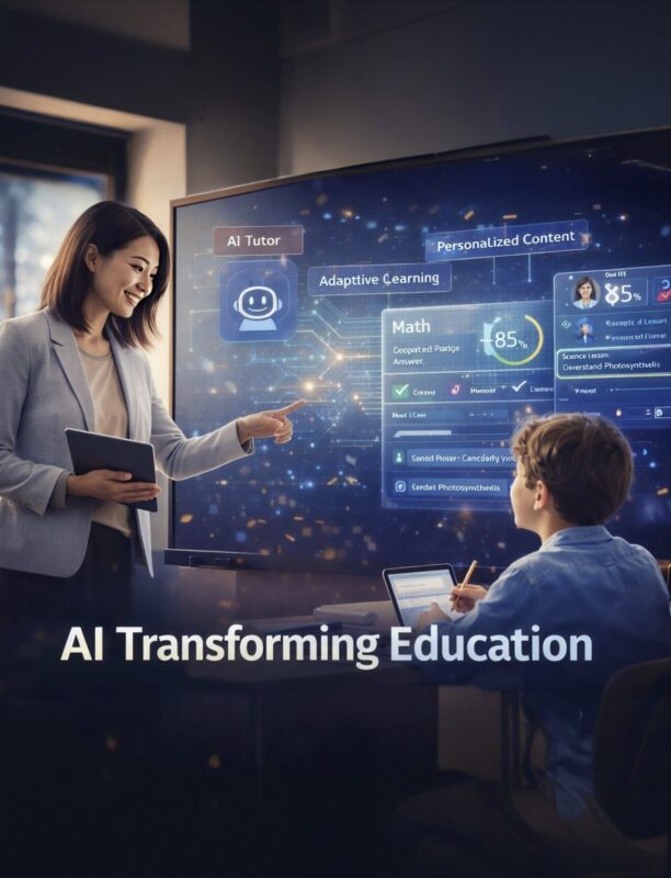 AI education personalized learning and more