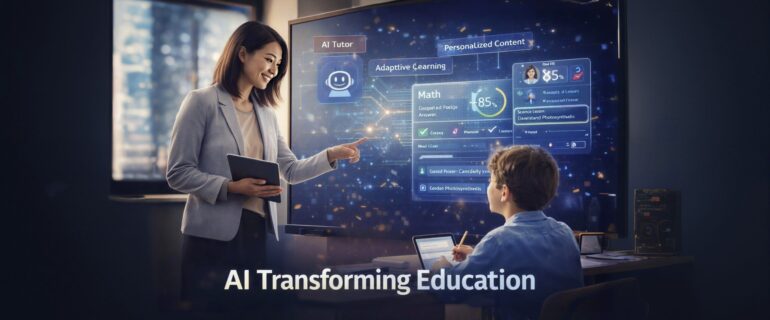 AI education personalized learning and more